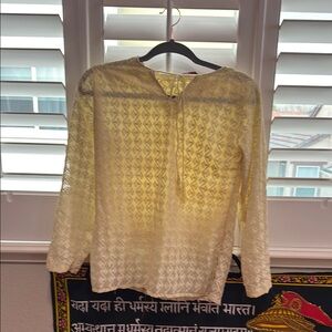 Elegant chikankari kurta